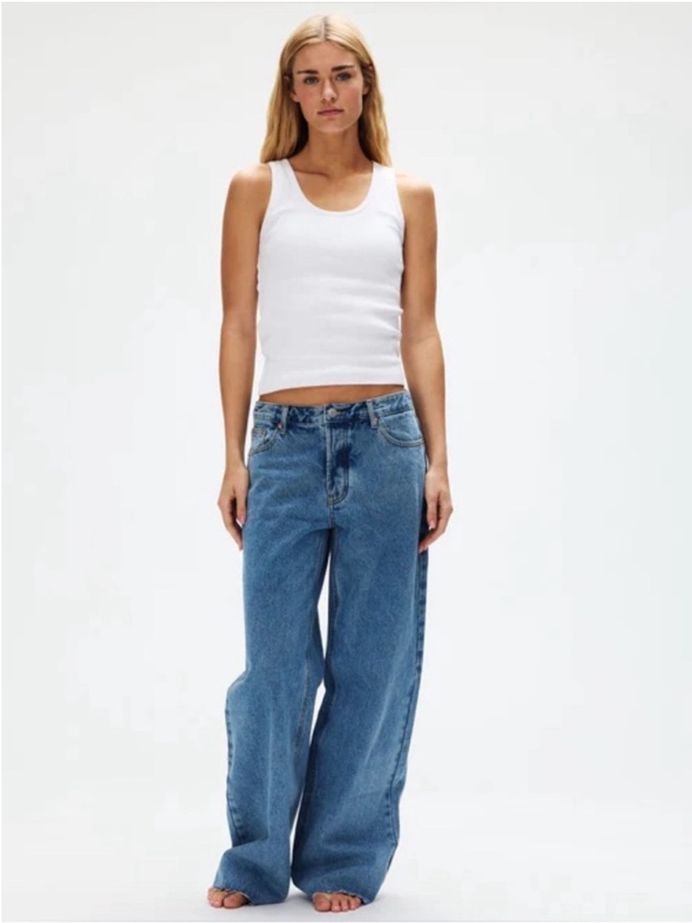 Parke Low Rise Ultra Baggy Jeans Sz 26